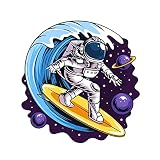 SC RACING ステッカー カーステッカー サーフィン スケートボード スケボー スノーボード スノボ HAWAII 車 宇宙 ウェイクボード