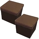 ウィキャン チェア収納box ブラウン 32×32×31cm WJ-660 2個入