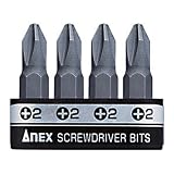 アネックス(ANEX) ドライバービット プラス 4本組 No.AK-50P-B4P