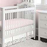 Carousel Designs Pink and Gray Woodland 2-Piece Crib Bedding Set by Carousel Designs