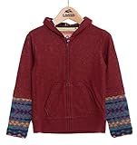 クリフメイヤー キッズ 袖ニットパーカー 90cm レッド 1427017K