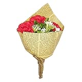 シオン工芸 造花 ギフト用 ラップアレンジ カーネーションブーケ 3