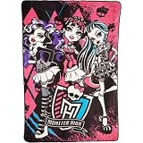 Mattel Monster High Best Beasties Micro Raschel Blanket, 62 by 90-Inch [並行輸入品]