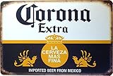 コロナ ビール ブリキ看板 20cm×30cm Corona Extra Beer A4サイズ アメリカン インテリア雑貨 [並行輸入品]