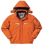 KURODARUMA(クロダルマ) 防水防寒 (耐水圧 10,000mm 透湿性 4,000g//24h) ジャンパー オレンジ 4L