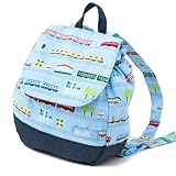 元気にお出かけベビーリュック　超特急ドリームエクスプレス（ライトブルー）　1歳から ギフト 誕生日 出産祝い　B1602700　日本製