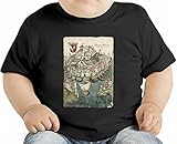 Medieval town drawing オーガニックベビーTシャツ 12 - 18 Months