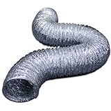 Lambro Industries 495 CドライヤーTransitionダクト、4-in. X 5-ft。 4 Feet 10-1874 1