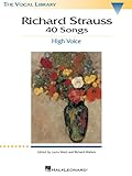 シュトラウス: 歌曲集 (高声用)/ハル・レナード社/歌曲