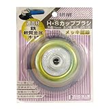 Bigman(ビッグマン) HSカップ 75mm メッキ線撚り DS-136
