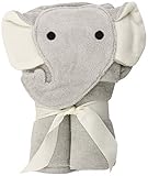 Elegant Baby Bath Time Gift Hooded Towel Wrap, Gray Elephant by Elegant Baby [並行輸入品]