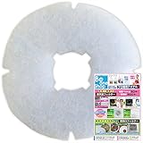 1枚150円/給気口フィルター（10枚入) 花粉、黄砂、害虫、排気ガス、砂ぼこり対策に換気口フィルター　ビーワン給気口フィルター（01） （直径86ｍｍ内径24ｍｍ/ビーワン記号CD86-十字丸24)