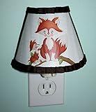 Sweet Little Fox Forest Animal Woodland Friends子供用ナイトライト子供寝室赤ちゃん保育園nl0019