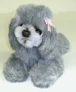 Amazon プードル這い グレー ぬいぐるみ ぬいぐるみ おもちゃ