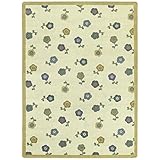 Joy Carpets Kid Essentials Infants & Toddlers Awesome Blossom Rug Soft 3'10 x 5'4 [並行輸入品]