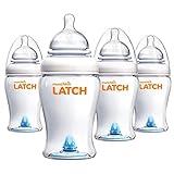 Munchkin Latch BPA-Free Bottle, 8 Ounce, 4 Count by Munchkin [並行輸入品]