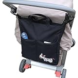 Domybest ベビーカー用バッグ 大容量マザーズバッグ 防水おむつバッグ 多機能 収納バッグ 小物入れ 収納 ベビーカーグッズ