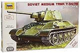 ズベズダ 1/72 T-34/76 プラモデル