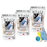 黒瀬ペットフード mania マニア プロショップ専用 セキセイインコ 1リットル オリジナルバードトイ1個付き (3個)