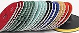 Granite Diamond 5 Inch 125mm Polishing Pads Wet/Dry Set of 7+1 Backer Pad FREE SHIP Best Value Concr