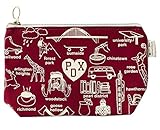 MAPTOTE ジップポーチ Portland Red