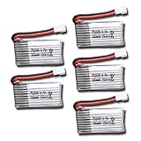 ドローン バッテリー 3.7V 380mah Lipo リポバッテリー 5個パック [並行輸入品]