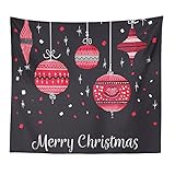 Tovadoo クリスマス用品 クリスマスパーティー 壁飾り インテリア用 イベント用 インテリア用 壁掛け テーブルクロス 座りシート ビーチマット 多色 プレゼント ギフト