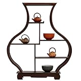 Newone 中国風 珍品棚 アンティーク風 アンティーク風 飾り棚(Size-1322)