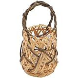山下工芸(Yamasita craft) 白竹カズラ柄花器 ミニ 箱入