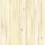York Wallcoverings KS2420 Cool Kids Barn Boards Wallpaper, Beige/Sand/Charcoal by York Wallcoverings