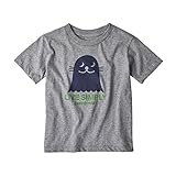 PATAGONIA(パタゴニア) / 半袖Tシャツ キッズ 子供用 / Baby Live Simply Organic Cotton T-Shirt - Gravel Heather / 60387