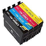 エプソン用リサイクル(再生品)インクカートリッジ IC69-(BK/C/M/Y)×1 ４色セット 【砂時計】 純正ICチップ・純正カートリッジ使用 【Green Shower製】【安心一年パック】(非純正品)