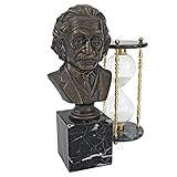Design Toscano Albert Einstein Cast Iron Sculptural Bust