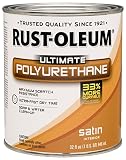 Rust-Oleum 260163 Ultimate Polyurethane, Quart, Satin [並行輸入品]