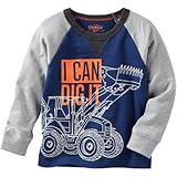 OSHKOSH(オシュコシュ) グローインザダークラグランティ トップス長袖Tシャツ 6ヶ月【並行輸入】