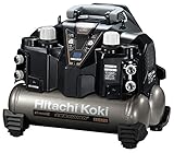 HiKOKI(旧日立工機) 釘打機用エアコンプレッサ タンク容量8L タンク内圧45気圧 一般圧専用 セキュリティ機能なし EC1245H3(N)