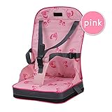 (エルフ ベビー )Fairy Baby チャイルドチェアシート 持ち運びに便利 オックスフォード布 ピンク