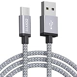 USB Type C ケーブル【1m 3本セット】USB-A to USB-Cケーブル3A急速充電しっかりしてます対応タイプc 高速データ転送ナイロンiPhone 17 16 16e Pro Max iPhone 15, スマートフォン等type-c機種対応