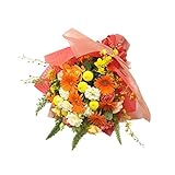 花束 オープンタイプ 黄色xオレンジ