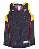 Indiana Fever WNBAバスケットボールBig Girls、チームメッシュジャージー、海軍 Small 7-8