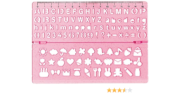 Amazon クツワ Stad テンプレート ダブル Kb009pk ピンク 文房具 オフィス用品 文房具 オフィス用品