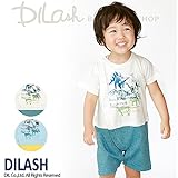 (ディラッシュ) DILASH半袖ロンパース/夏 80 サックス