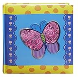 Pioneer Photo Albums 200-Pocket 3-D Butterfly Applique Cover Photo Album, 4 by 6-Inch [並行輸入品]