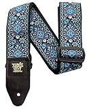 ERNIE BALL (アーニー・ボール) ギター/ベース用ストラップ 4097 Indigo Orchid Jacquard Guitar Strap
