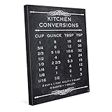キッチンでグラフ変換chalkboard-look forキッチン壁アートプリント 8x10 KIT0000264CAN08X10SXX