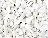 白砂利（ホワイトマーブル）　砕石 約15～20ｍｍ(20kg入)