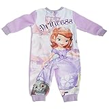 (ディズニー) Disney ちいさなプリンセス ソフィア キッズ・子供用 フリースオールインワン フリースつなぎ ワンジー パジャマ 部屋着 ルームウェア ガールズ (2-3歳) (ライラック)