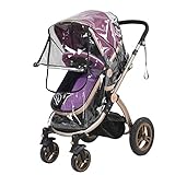 Pushchairsユニバーサル防水雨カバー風ダストシールドキャノピーBabyベビーカーPushchair