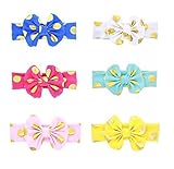 greeshion ( TM )ベビー女の子メタリックMessyドットBigリボンカチューシャヘアバンド