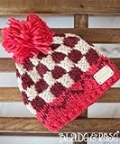 イギリスのベビーハット ニット帽子 Red Bobble Hat レッド ブレイドアンドローズ Blade&Rose 6-12ヶ月/1-2歳 (1-2years)